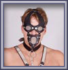 Spaltleder Maske
